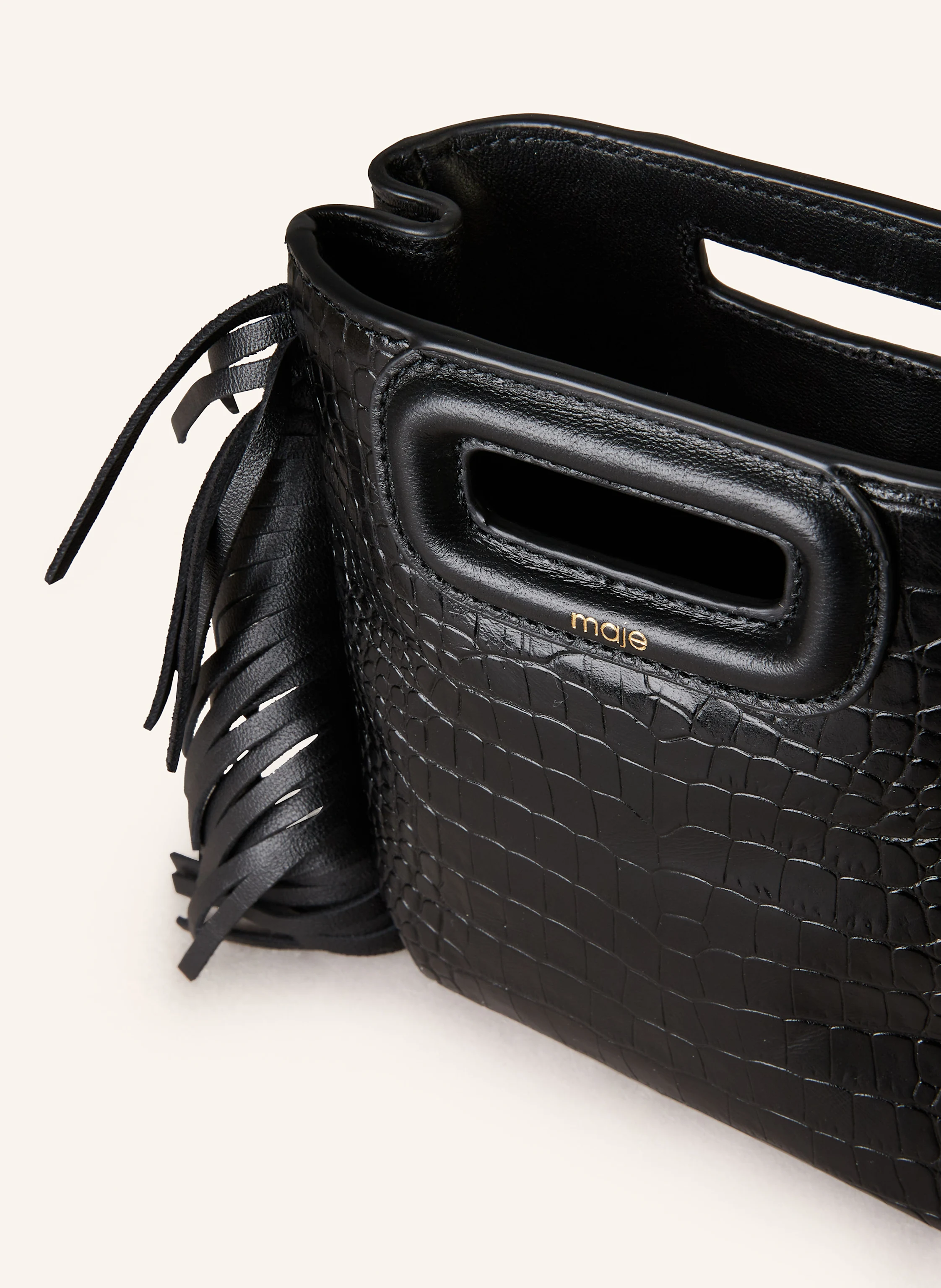 maje Schultertasche