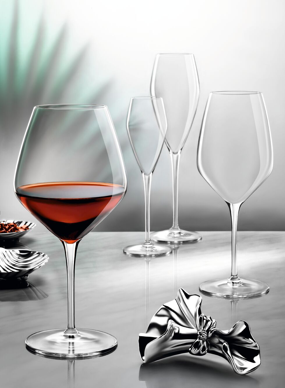 ATELIER Sektglas - Transparent / H: 22.0 cm