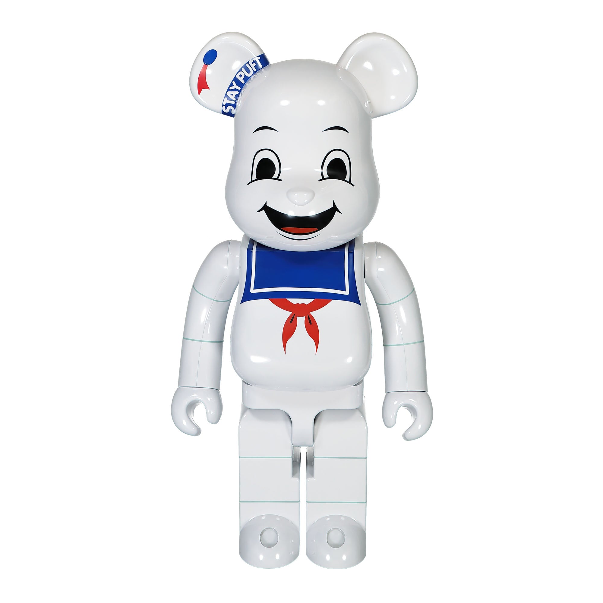 Medicom<br>Be@rbrick Stay Puft Marshmallow Man White Chrome Version 1000%