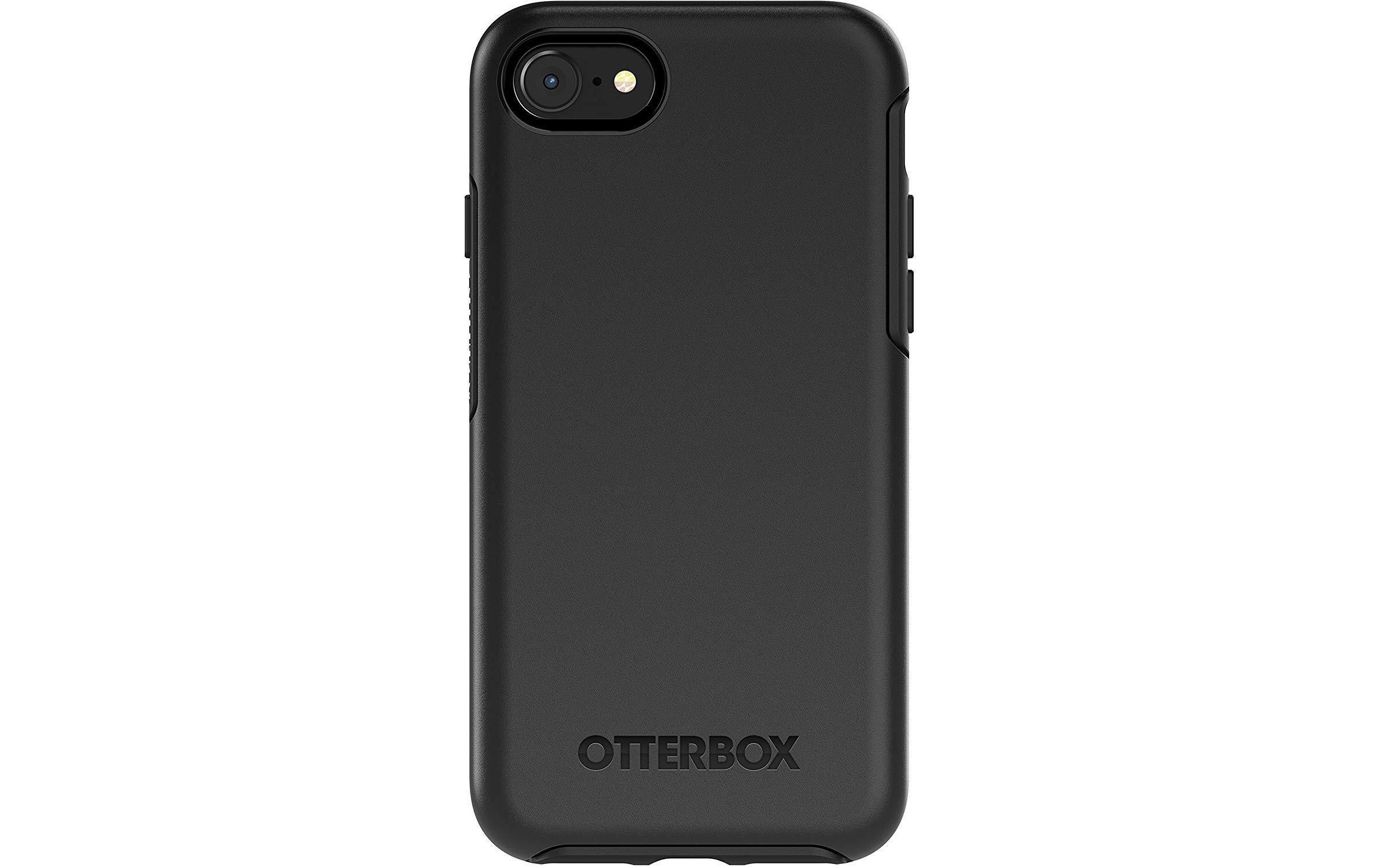 Back Cover Symmetry iPhone 7 / 8 / SE 2020 / SE 2022 SchwarzRobuste Hartschale für das iPhone 7 / 8 / SE 2020 / SE 2022, schwarz