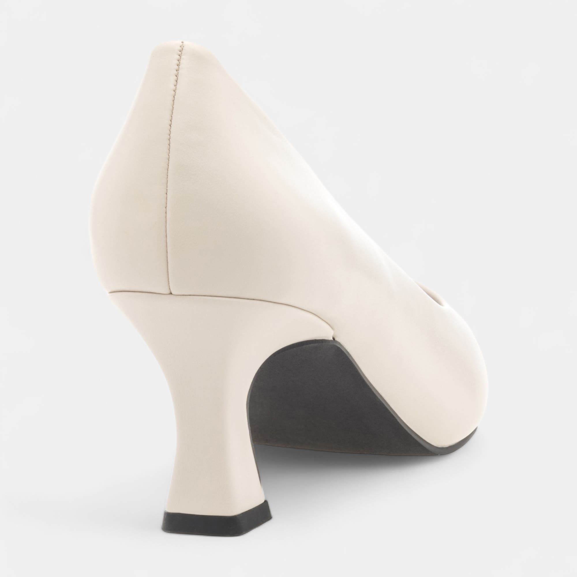 Escarpins à talon Femme ecru