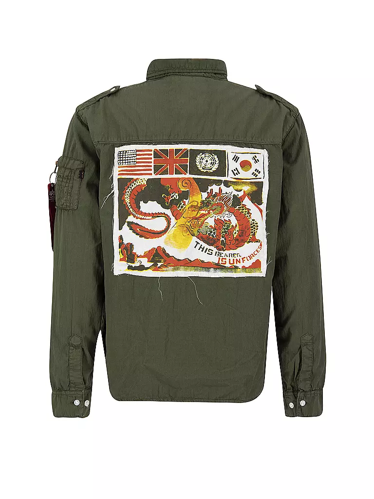 ALPHA INDUSTRIES Overshirt olive