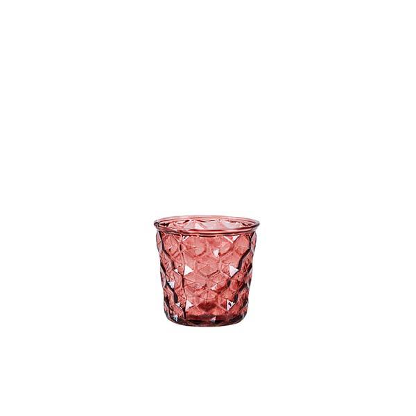 Bahne Interior  Votive lysestage, lille - rosa
