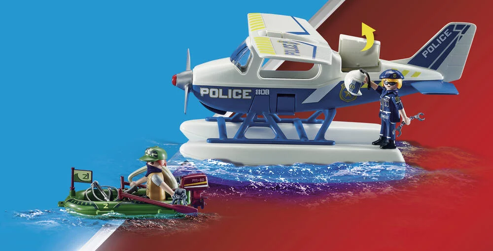 HYDRAVION DE POLICE ET BANDIT - 70779
