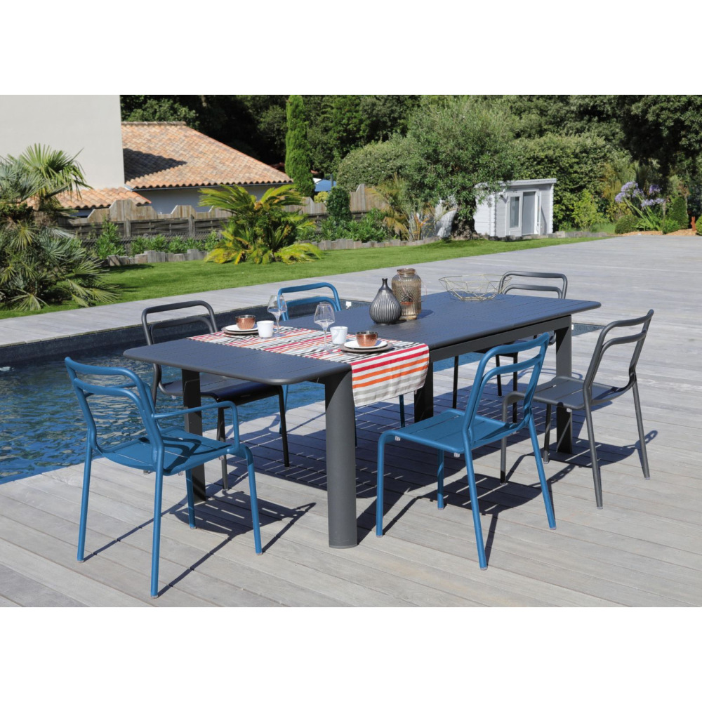 Chaise en aluminium eos