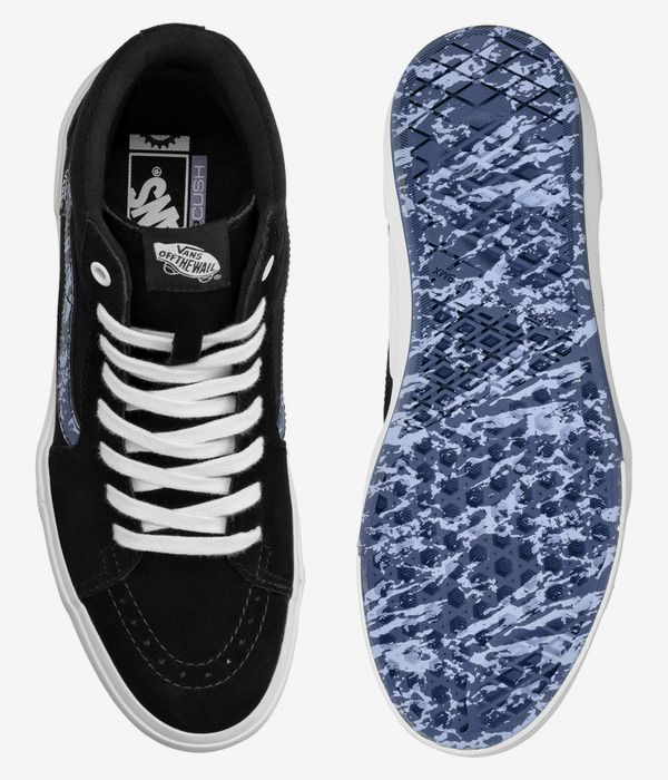 Vans BMX Sk8-Hi Schuh (marble black white blue)