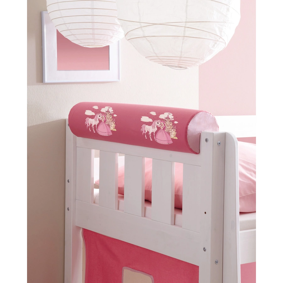 TICAA Kinder Nackenrolle für Hochbett mit Farbauswahl Horse (Pink)