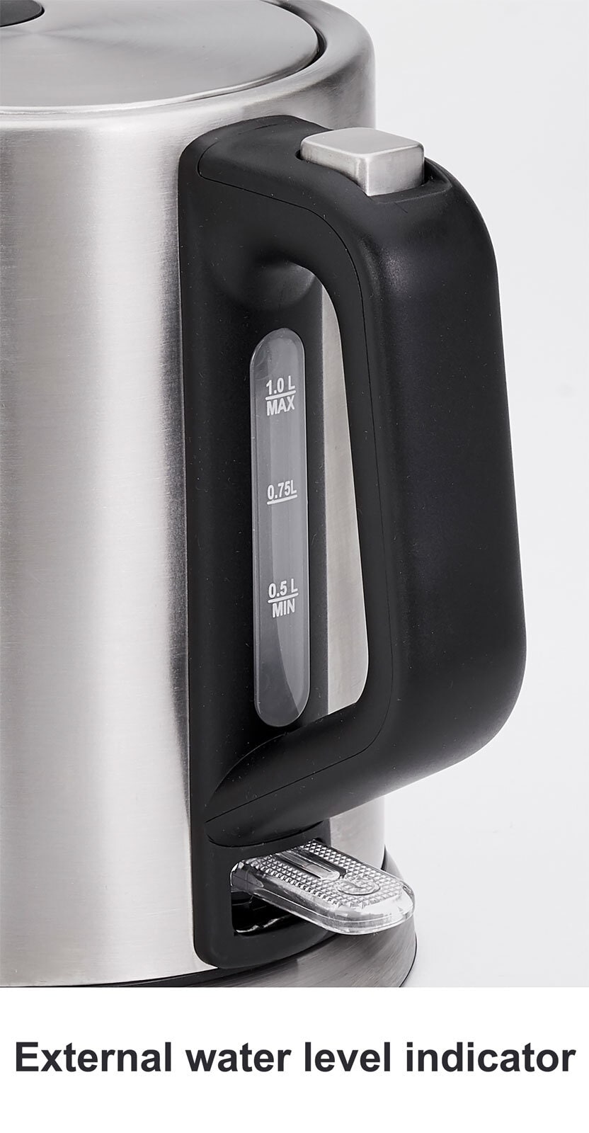 ProfiCook Wasserkocher PC-WKS 1106 Edelstahl 1 Liter 2200 Watt