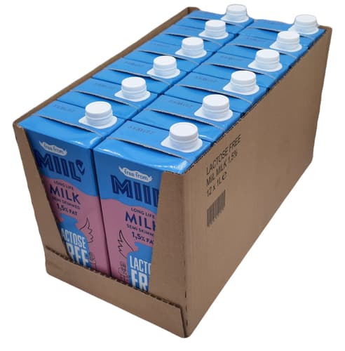 MIIL Haltbare Milch 1,5% Laktosefrei 12 Pack