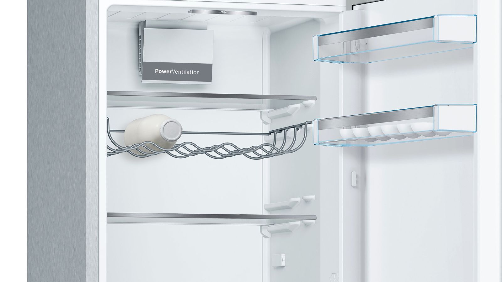 BOSCH Kühl-/Gefrierkombination KGE39AICA - inox - antifingerprint - C