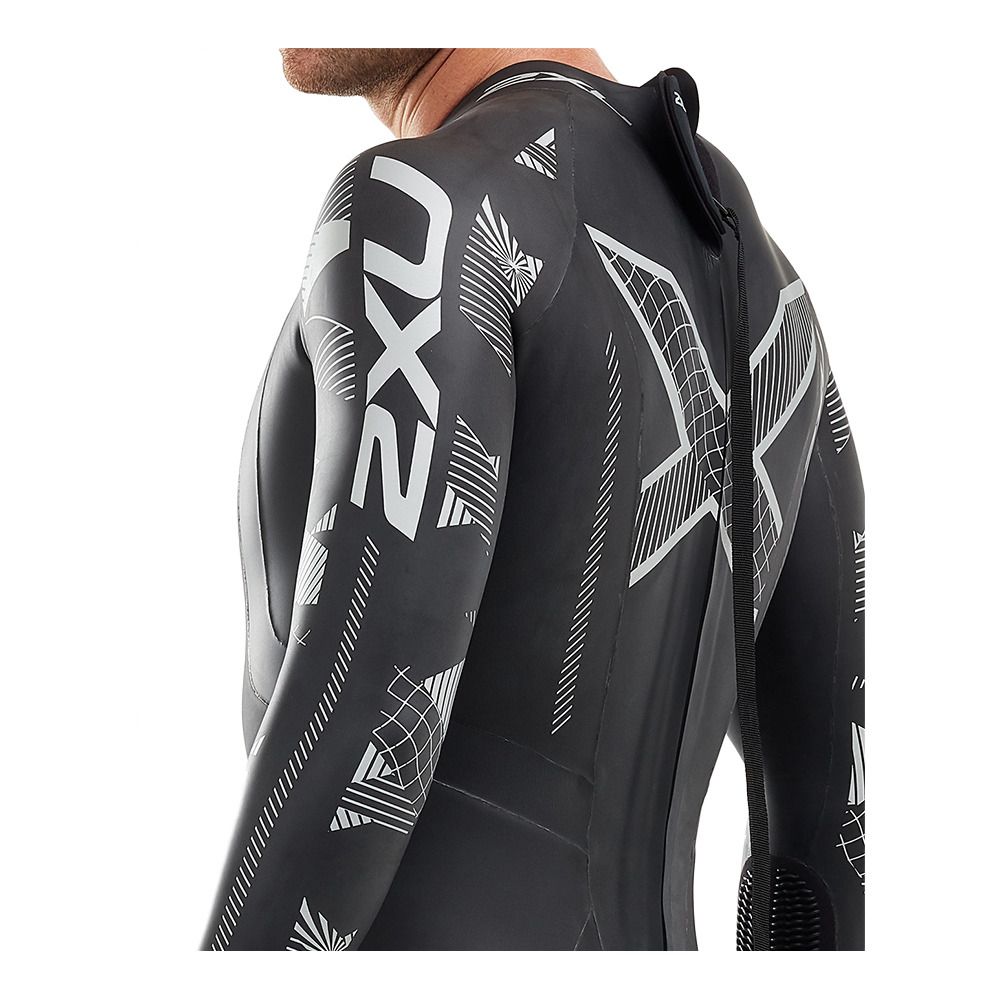 2xu P2 PROPEL BZ - Combinaison intégrale 5/1.5 mm Homme black/textural geo