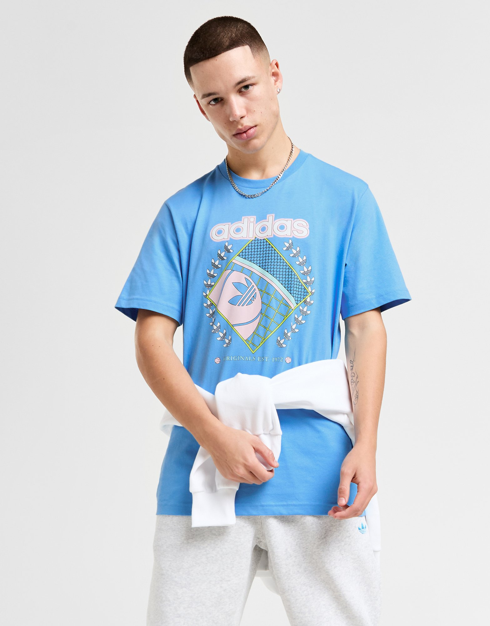 adidas Originals T-shirt Vintage Homme