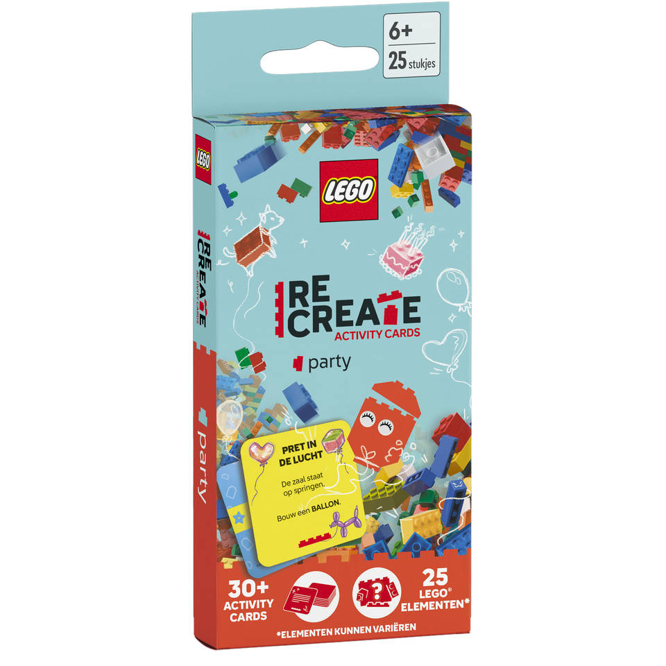 LEGO ReCreate Activity Cards: party