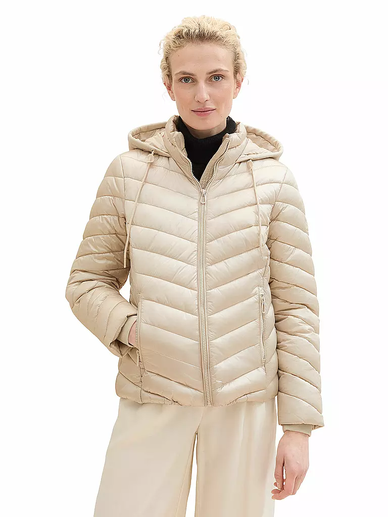 TOM TAILOR Leichtsteppjacke beige