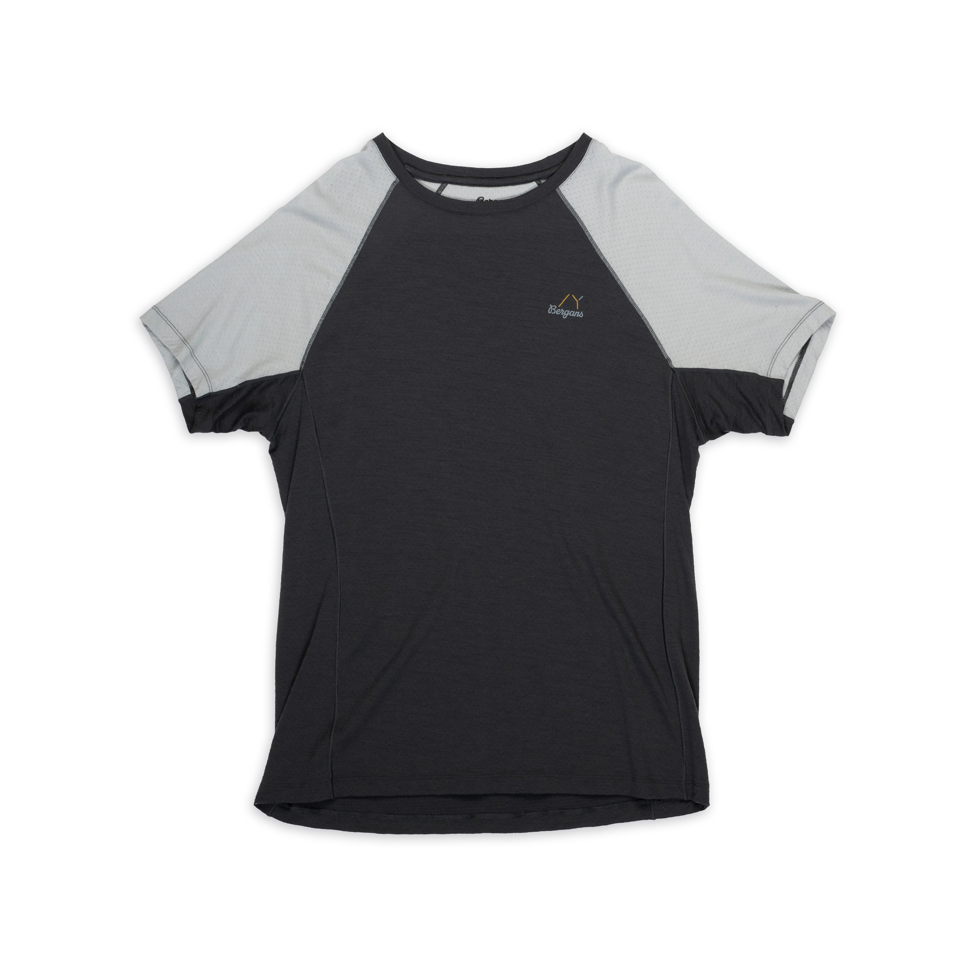Y LightLine Merino Tee Men Dark Shadow Grey / Pearl Grey
