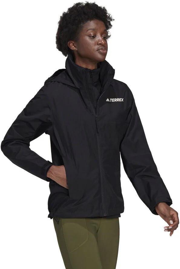 adidas Terrex Multi RAIN. RDY Primegreen Two-Layer regnjakke Sort