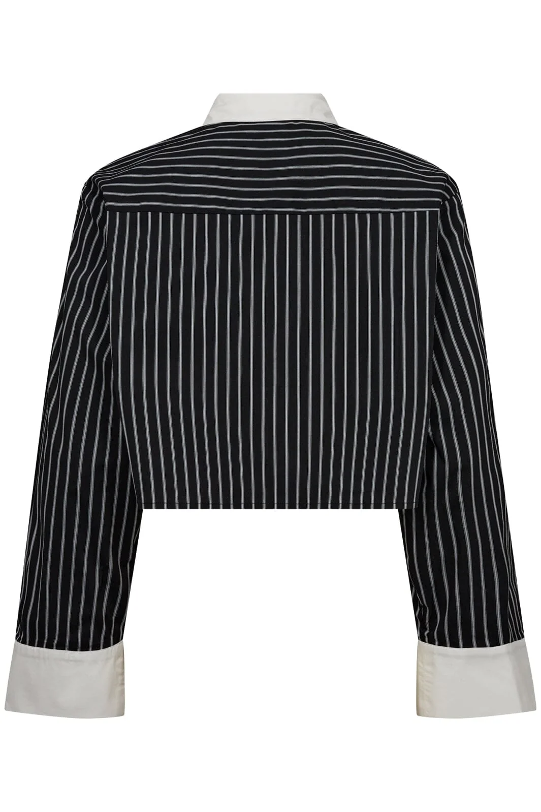Co´Couture Dannycc Stripe Crop Shirt 35648