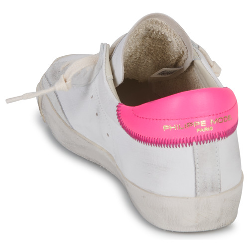 Philippe Model - PRSX LOW WOMAN Blanco / Rosa