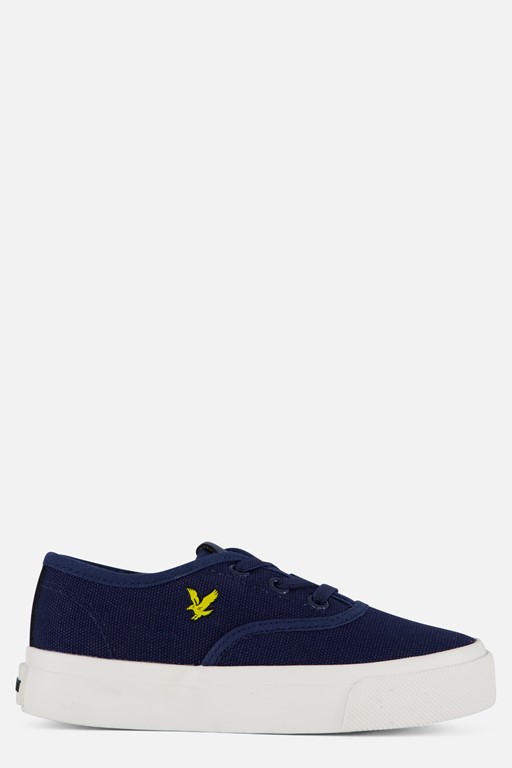 Lyle & Scott Wick Sneakers blauw Canvas
