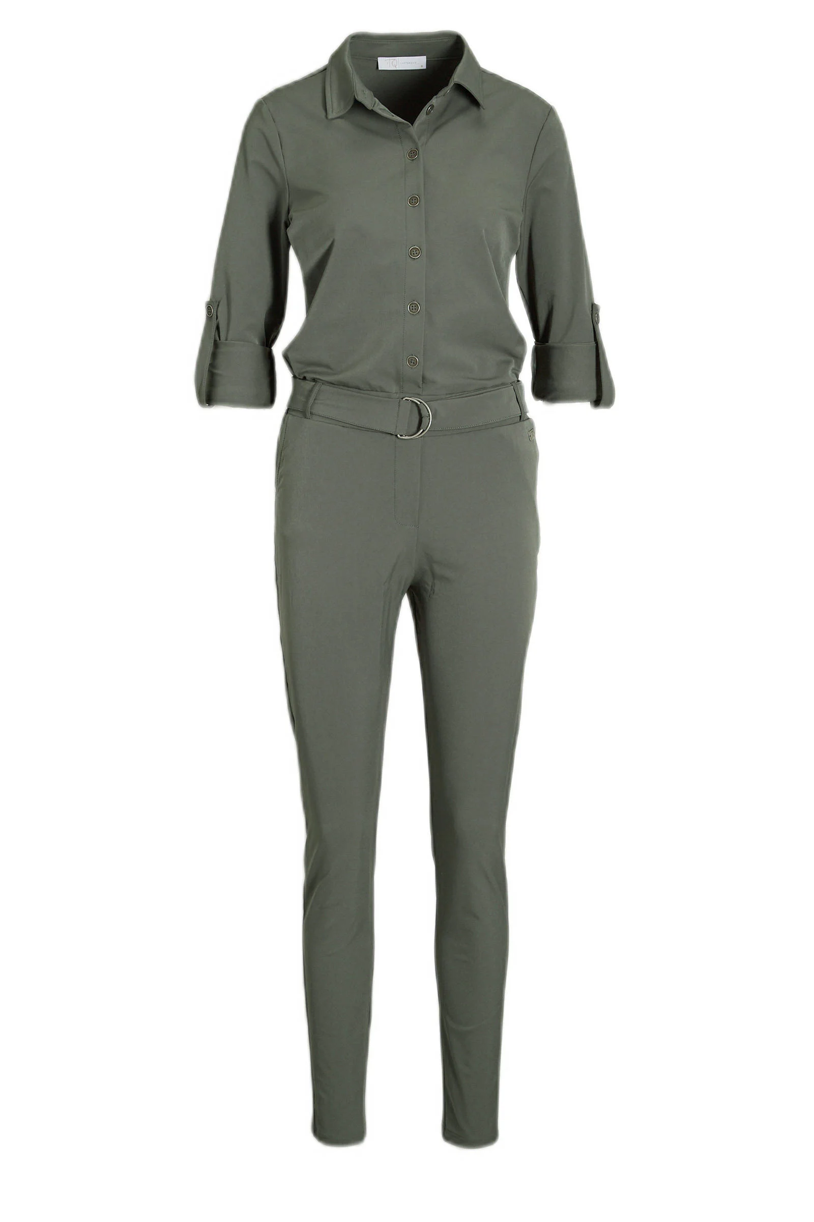 TQ-Amsterdam jumpsuit Gerda van travelstof groen