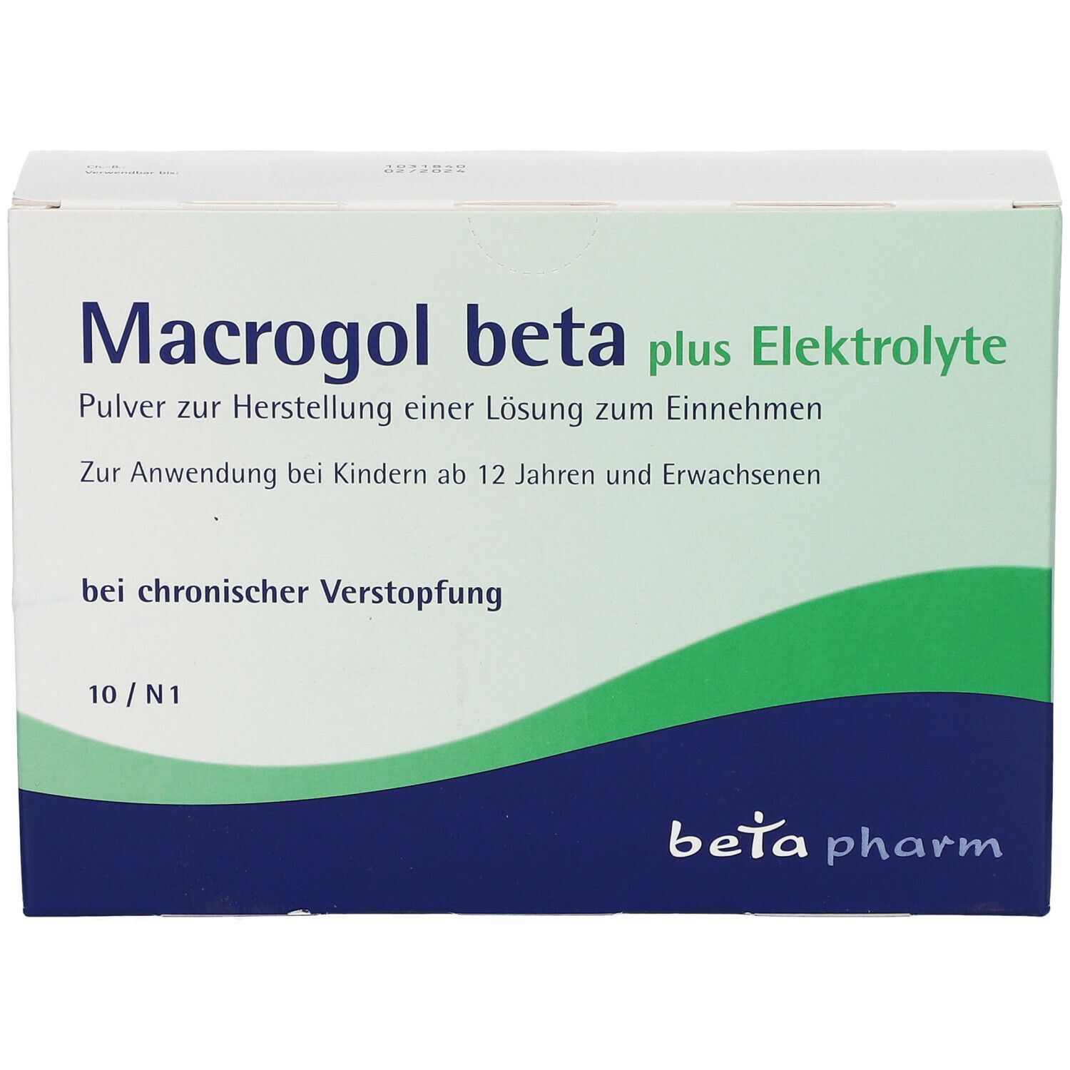 Macrogol beta plus Elektrolyte Pulver