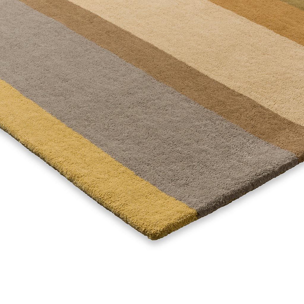 Vloerkleed Linear Earth 089801 Decor  | Brink & Campman