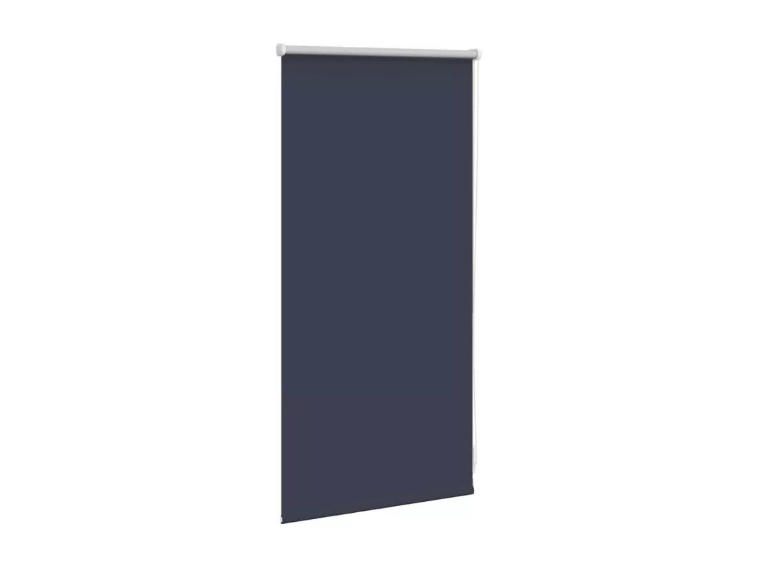 Store enrouleur occultant gris 40 x 100 cm