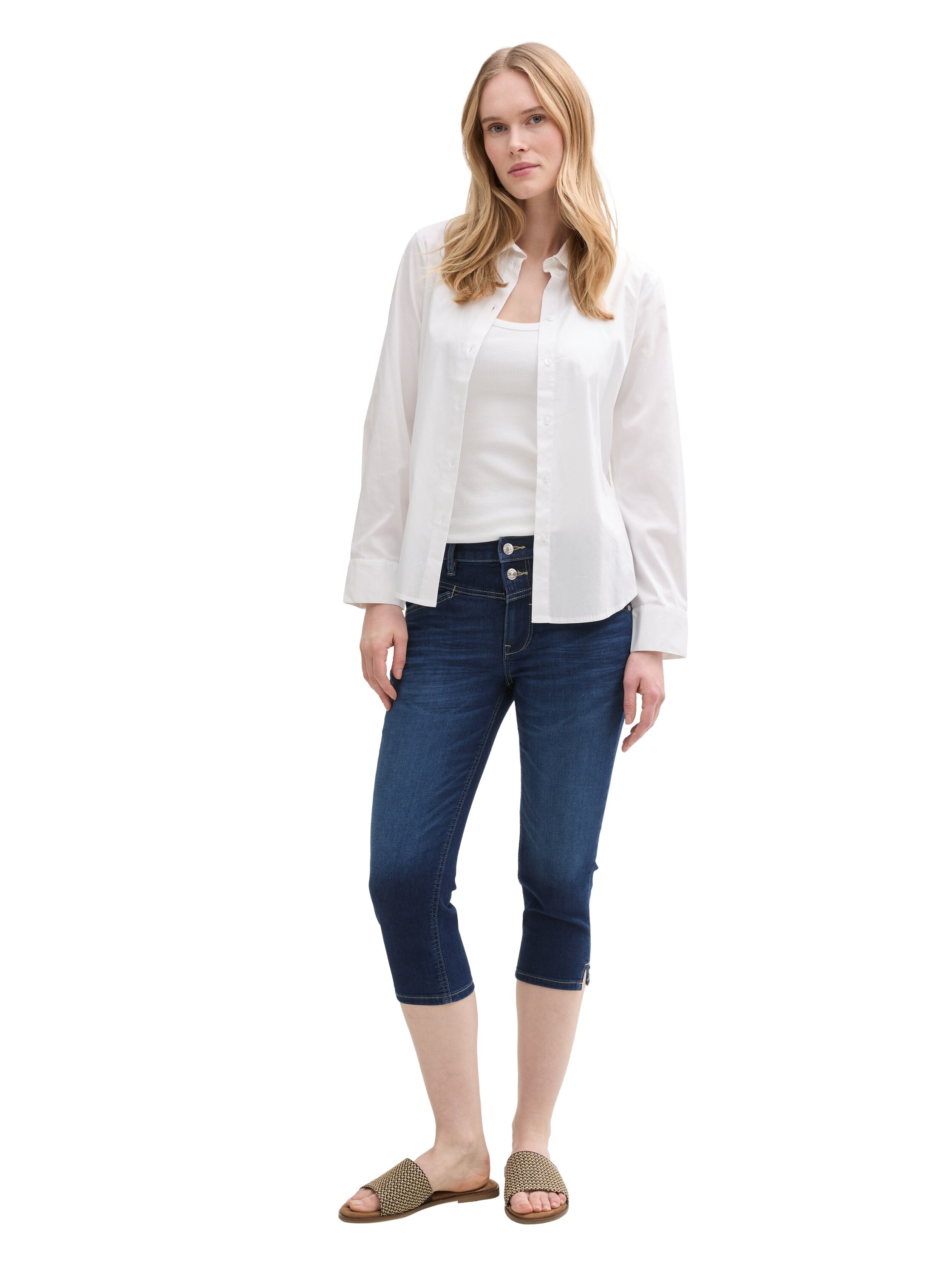 TOM TAILOR Caprijeans mit Stretch