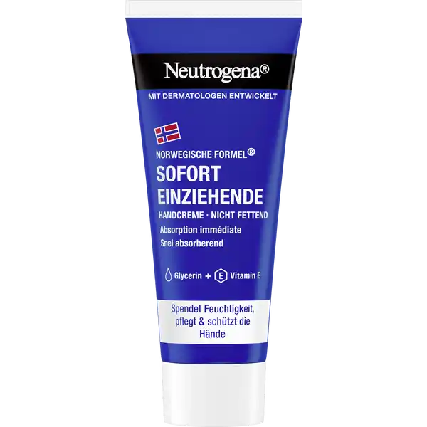 Sofort einziehende Handcreme Reisegröße