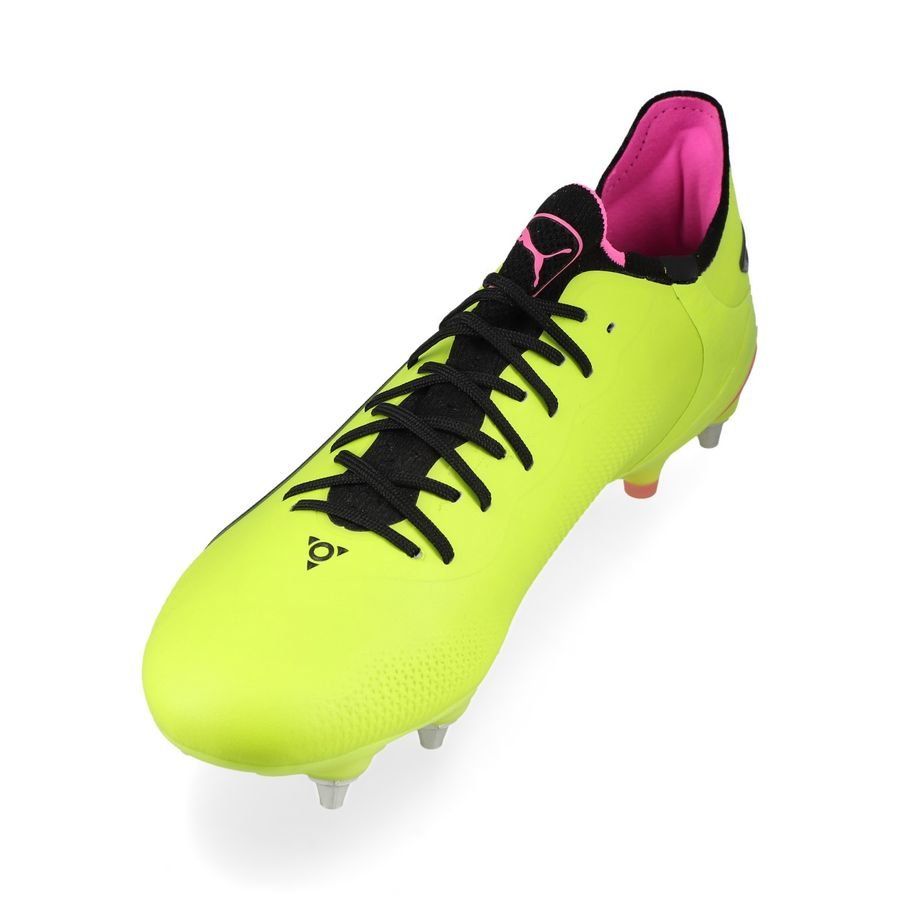 PUMA King Ultimate SG Phenomenal - Electric Lime/Noir/Poison Pink