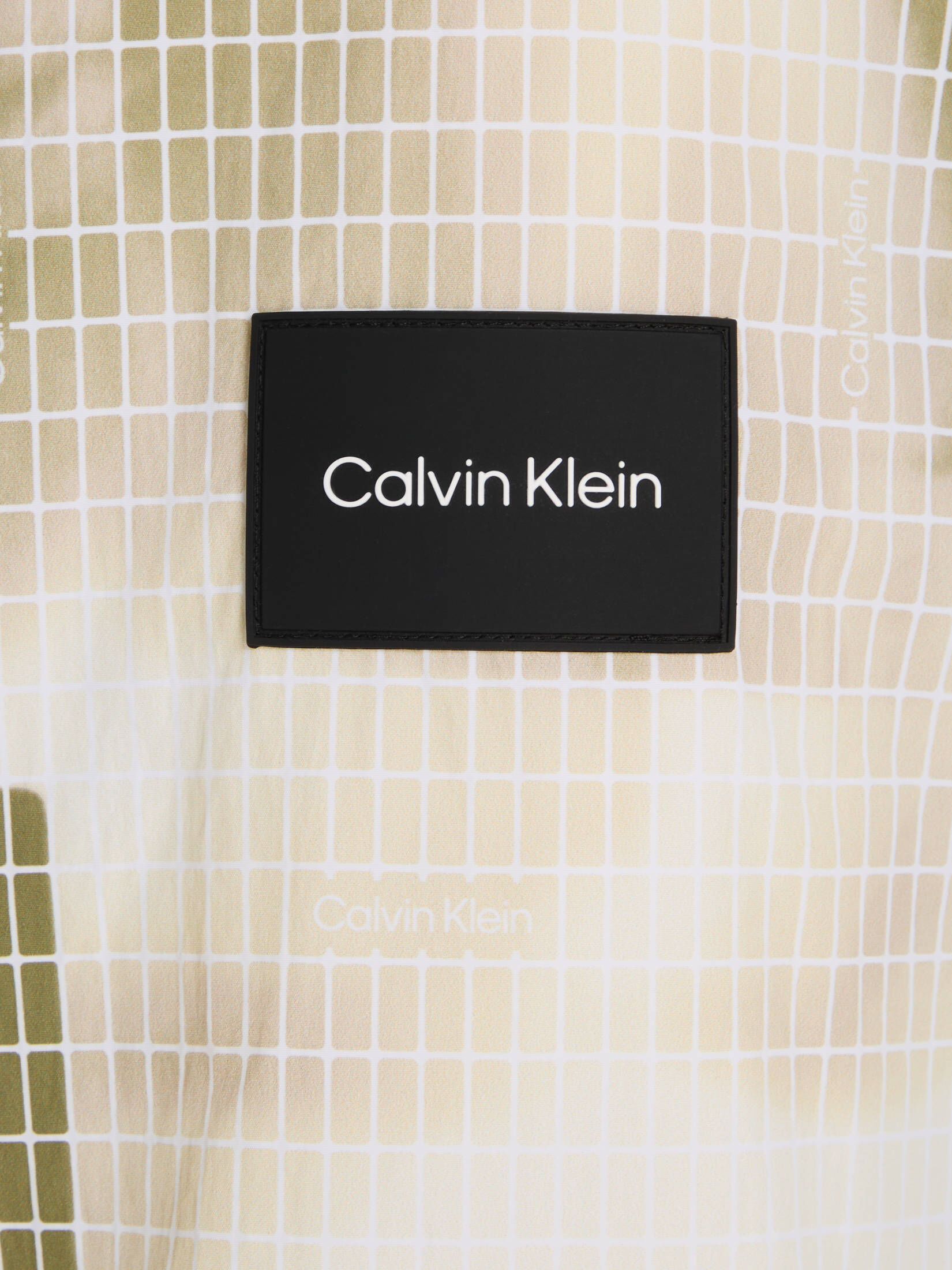 CALVIN KLEIN| Herren Jacke DIFFUSED GRID AOP BLOUSON