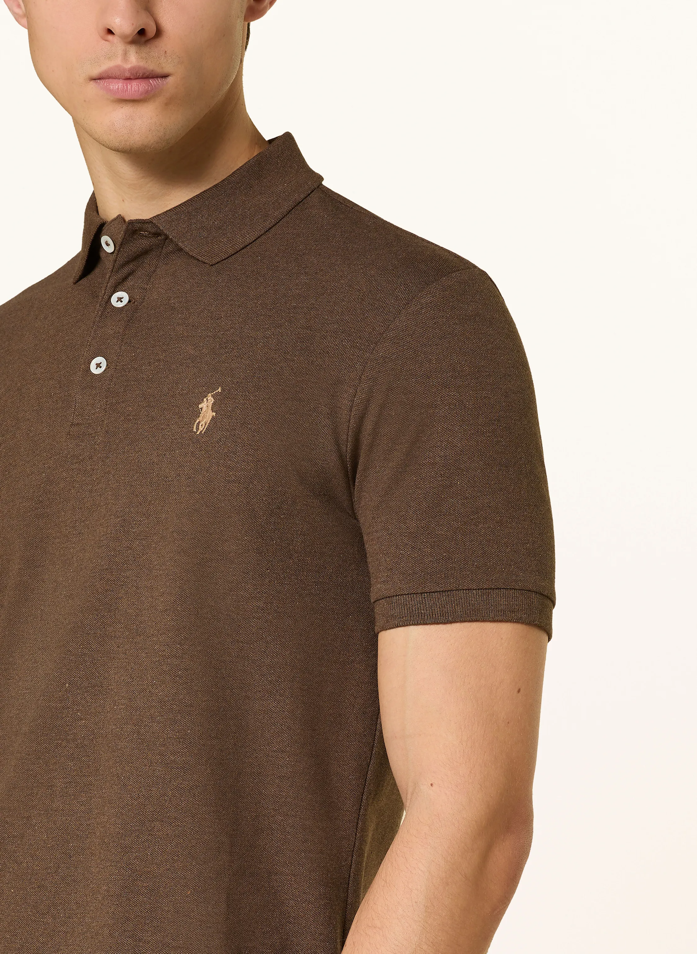 POLO RALPH LAUREN Piqué-Poloshirt Custom Slim Fit