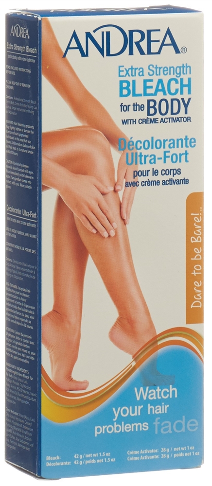 Andrea Creme bleach Creme Körper extra strong Tb 42 g
