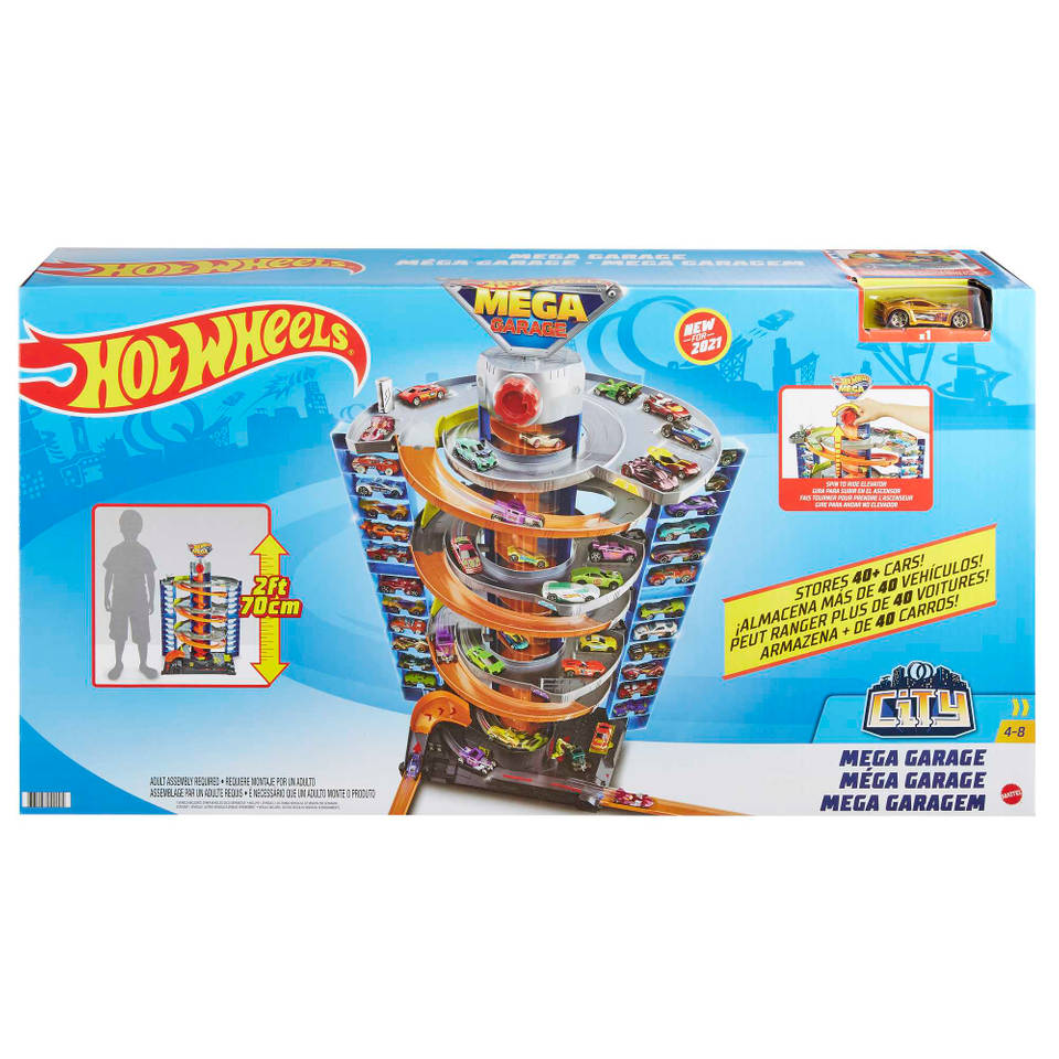 Hot Wheels City mega garage