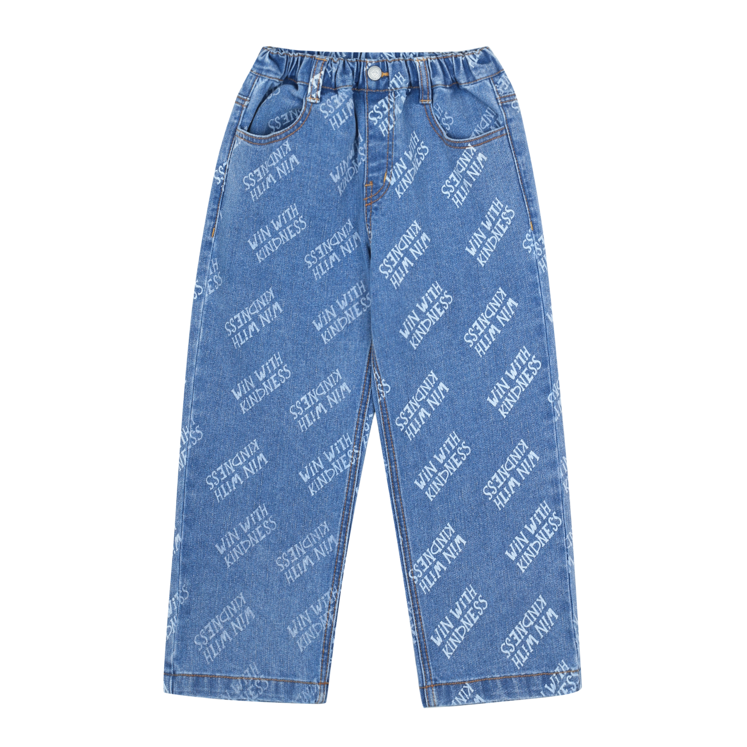 Jelly Mallow | Kindness Denim Pants | Blue
