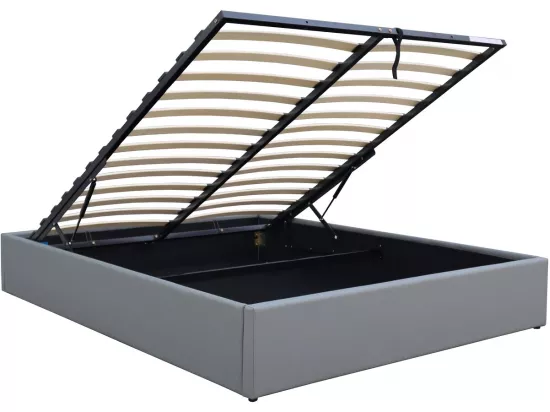 Lit double en PVC avec coffre 