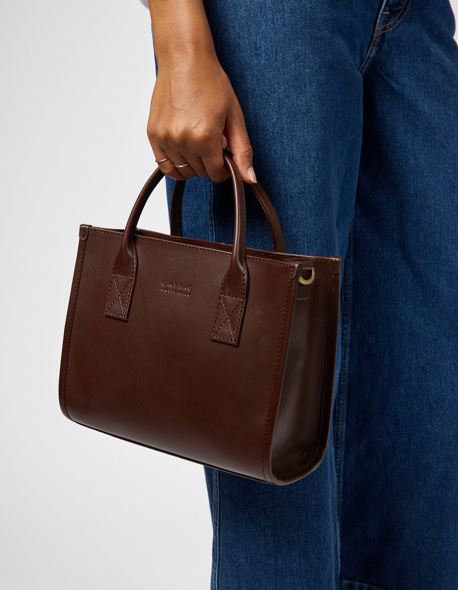 Jackie Midi   Leather Strap - Chocolate Classic Leather