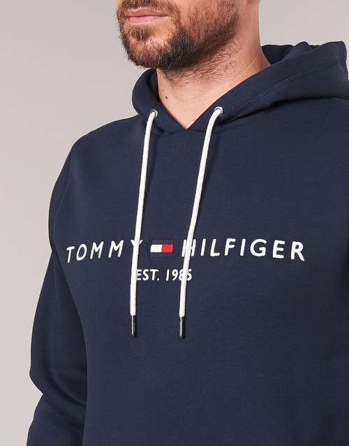 Tommy Hilfiger - TOMMY LOGO HOODY - Marine
