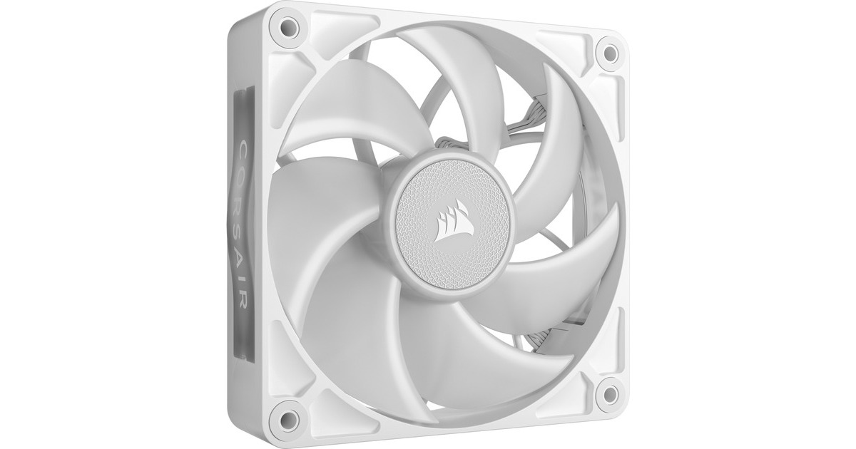 CorsairRX120 MAX RGB case fans  (Wit, 3 stuks, 120 x 120 x 30 mm, PWM)
