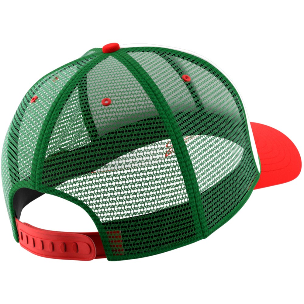 Ixon - Casquette Mesh Dual LCR / Zarco 24 Blanc / Rouge / Vert
