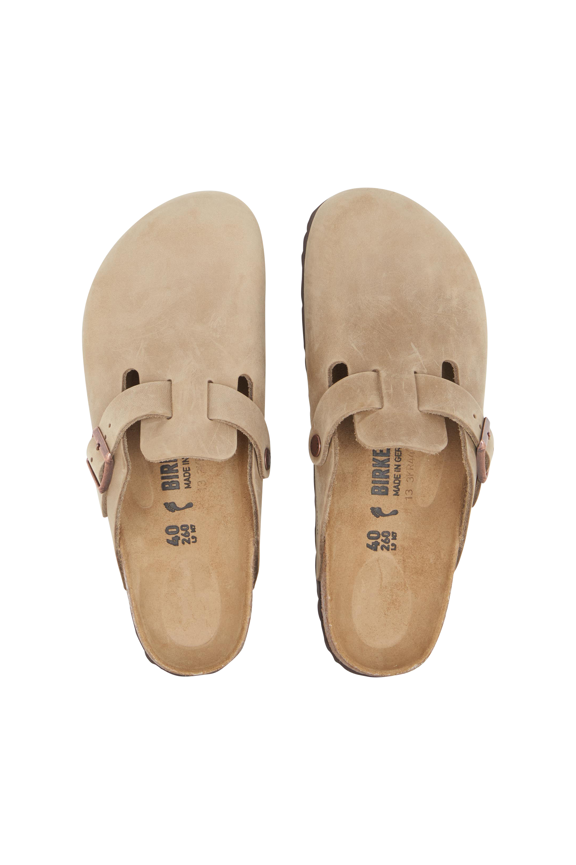BIRKENSTOCK Sabots Boston Marron