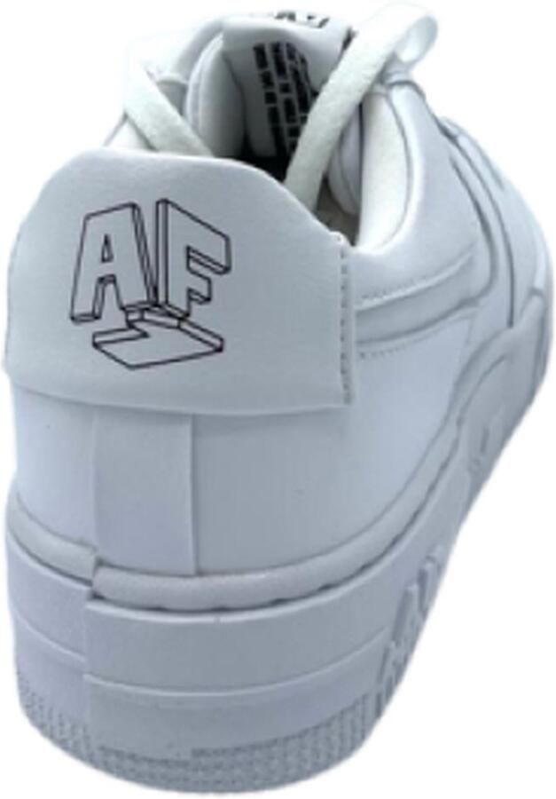 Nike Air Force 1 Low Pixel (W) Dames Sneakers Sportschoenen Schoenen Wit CK6649-100 AF1