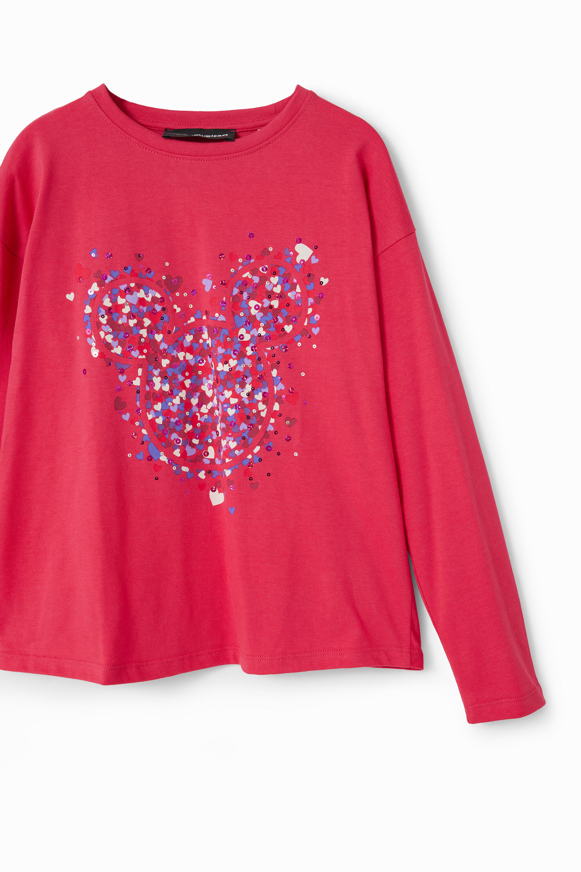 T-shirt cœurs Mickey Mouse