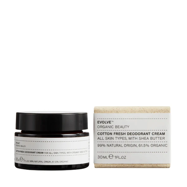 Evolve beauty Déodorant Naturel Fresh Coton 30ml