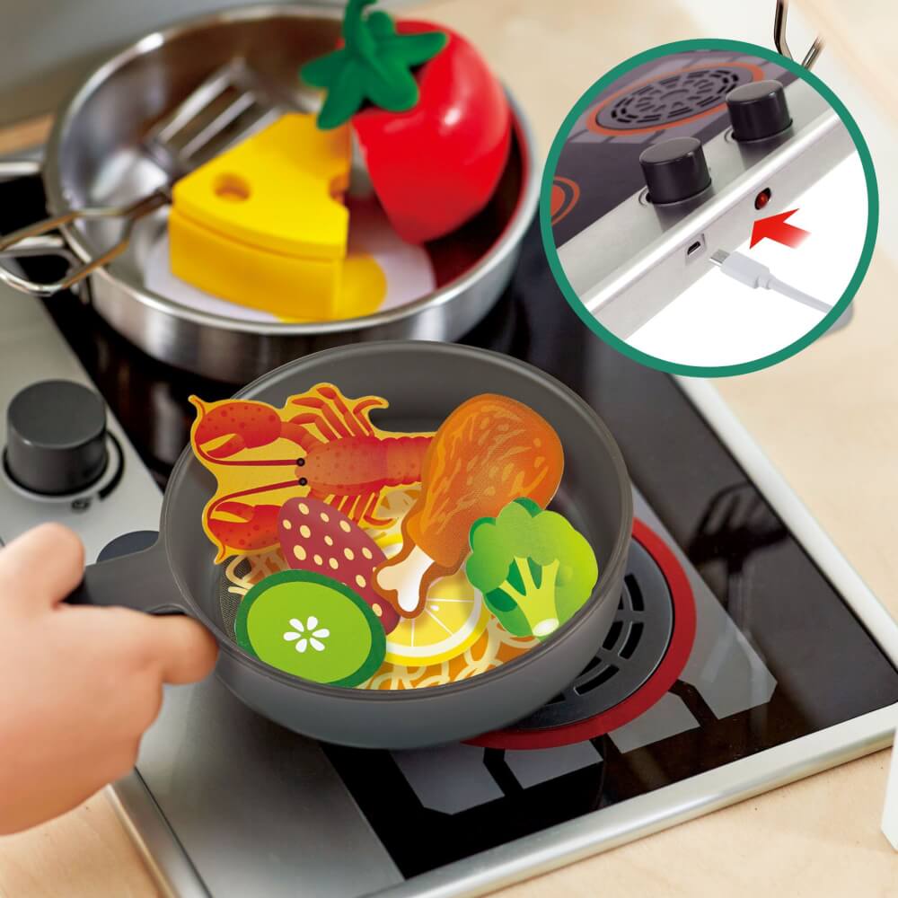 Deluxe Spielküche mit Mikrowelle