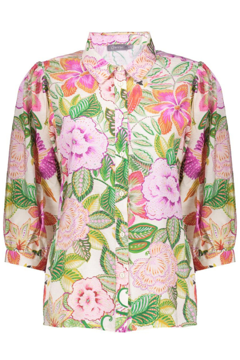 Geisha multi color dames blouse