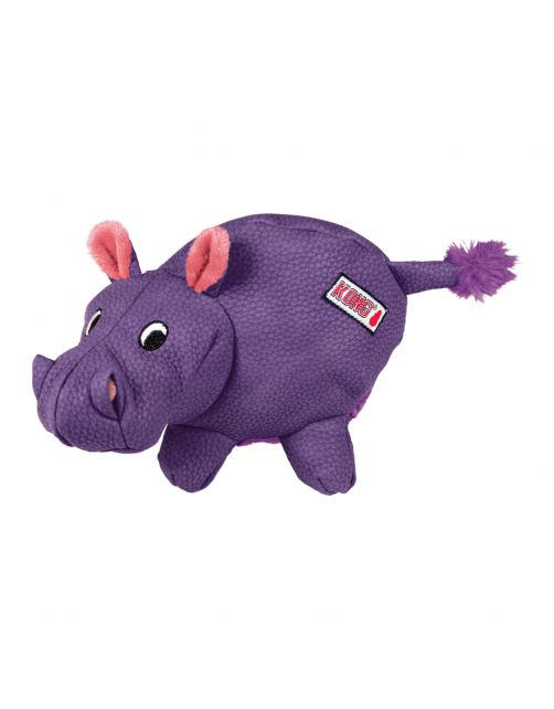 Kong Phatz Hippo - Hondenspeelgoed - Paars Medium