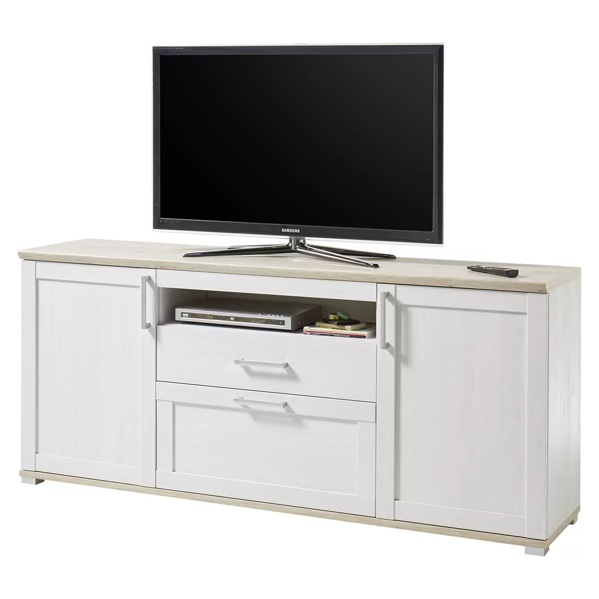 TV-Sideboard Romance beige,Eiche