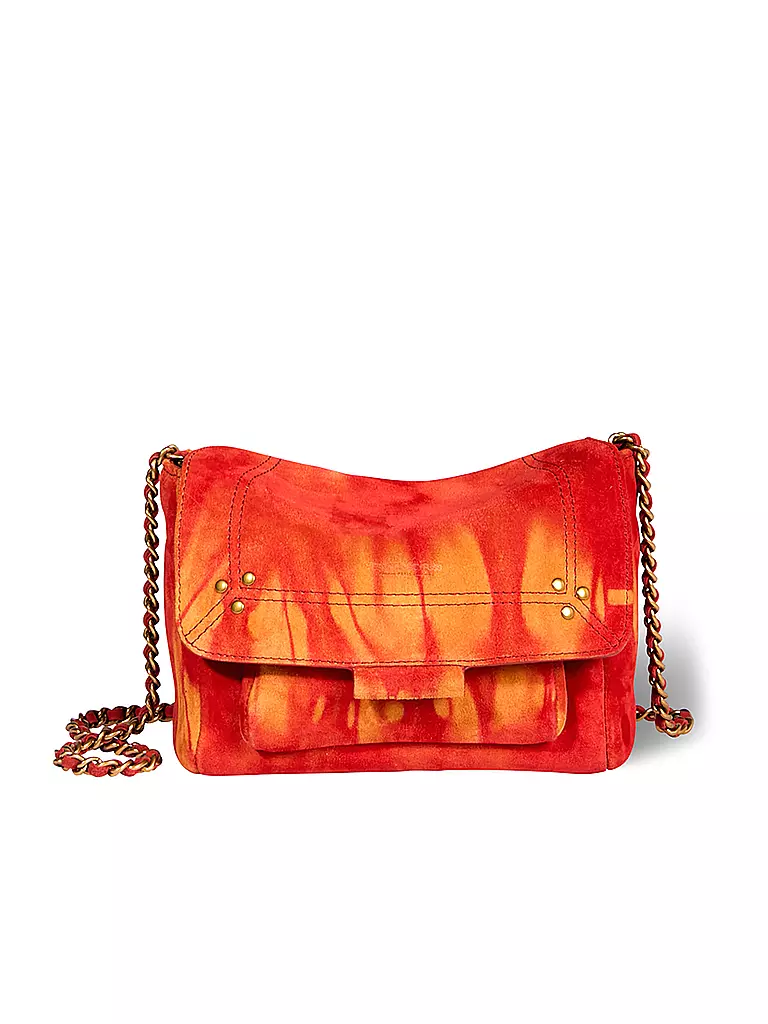 JEROME DREYFUSS Ledertasche - Mini Bag LULU Small orange