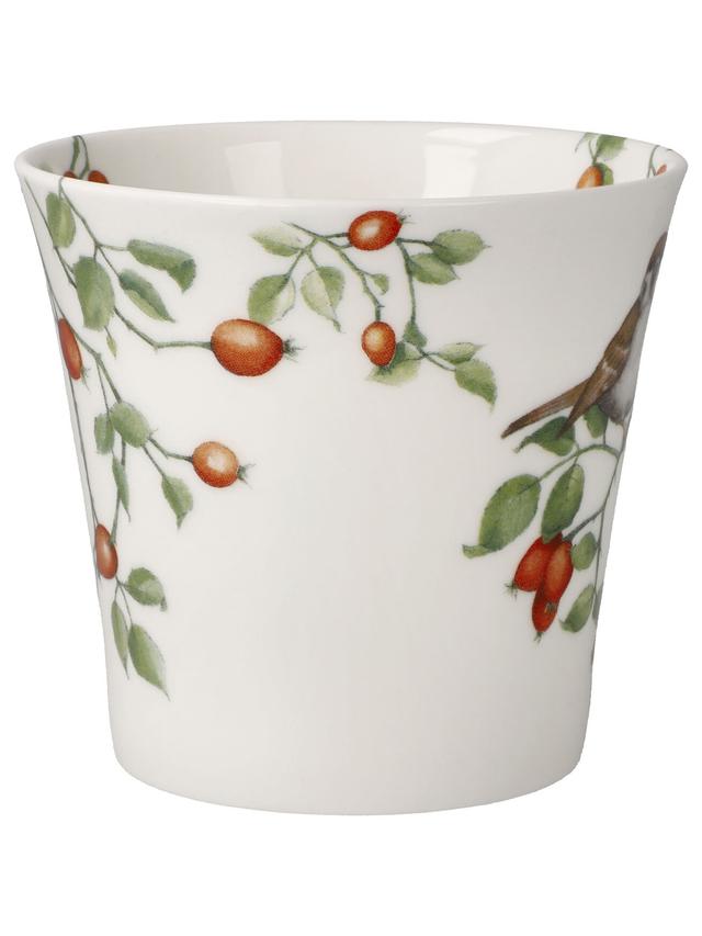 Goebel Tasse mit verschiedenen Vogelmotiven aus Porzellan